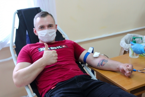 Выездная акция «День Донора» в РНПЦ ТиМБ
