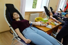 Спасибо студентам-донорам, ОАО «Камволь» и РНПЦТиМБ!