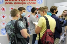 Спасибо студентам-донорам!