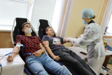 Спасибо студентам-донорам!
