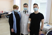 Развитие донорства - одно из приоритетных направлений сотрудничества службы крови и Белорусского Общества Красного Креста
