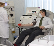 Директор РНПЦ ТиМБ стал донором иммунной плазмы анти-COVID-19